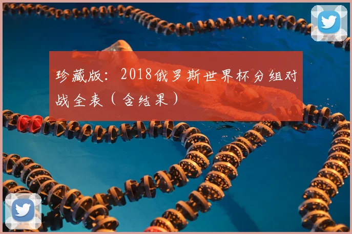 珍藏版：2018俄罗斯世界杯分组对战全表（含结果）